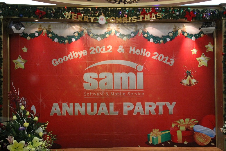 SAMI ANNUAL PARTY - GOOBYE 2012 & HELLO 2013